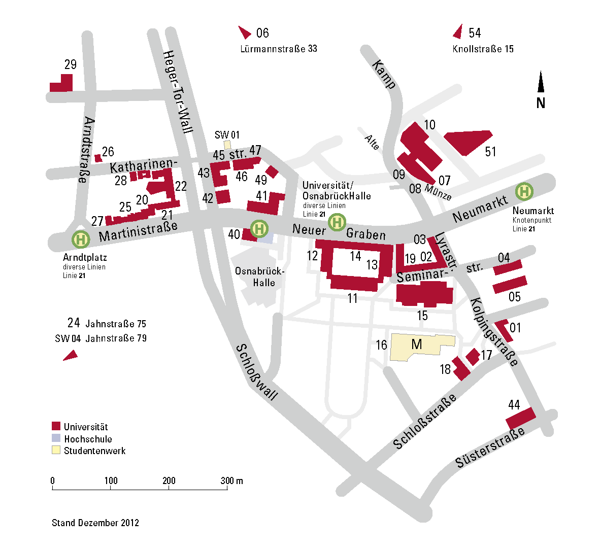 Lageplan Innenstadt